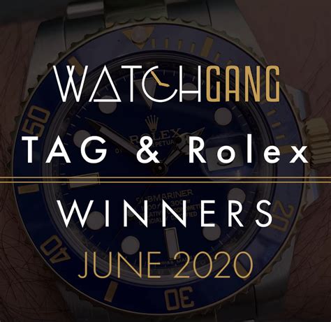 Watch Gang Rolex & TAG Winners 